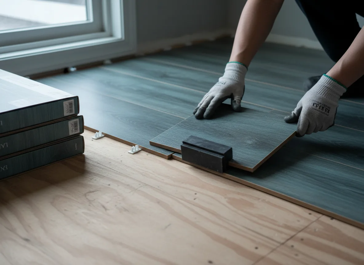 Luxury Vinyl Plank Installation company in Calais, VT